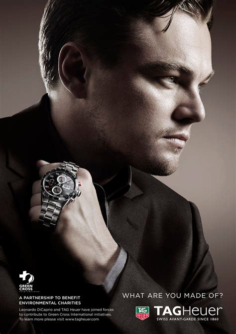 tag heuer leonardo dicaprio.